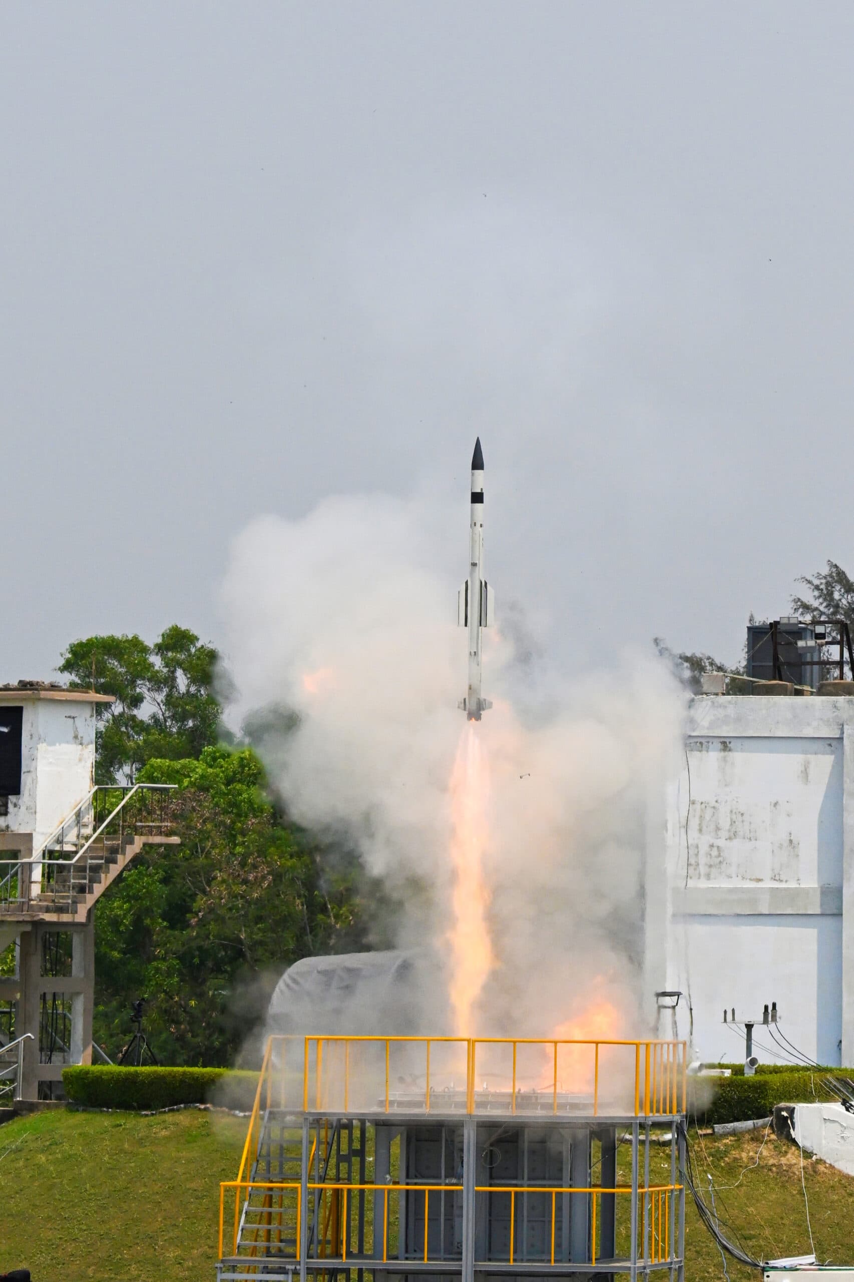 DRDO & Indian Navy successfully flight-test indigenously-developed VLSRSAM