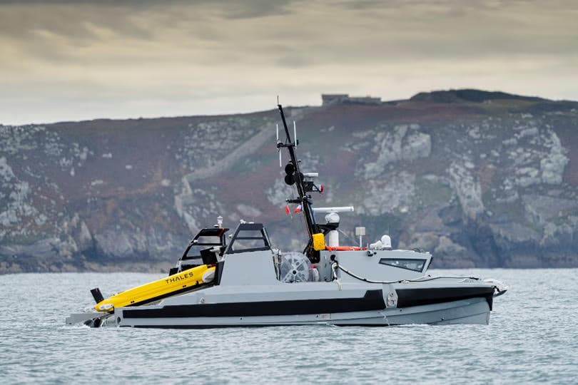 Thales to provide a cyber-secured and AI-powered autonomous mine countermeasures system to the Republic of Singapore Navy