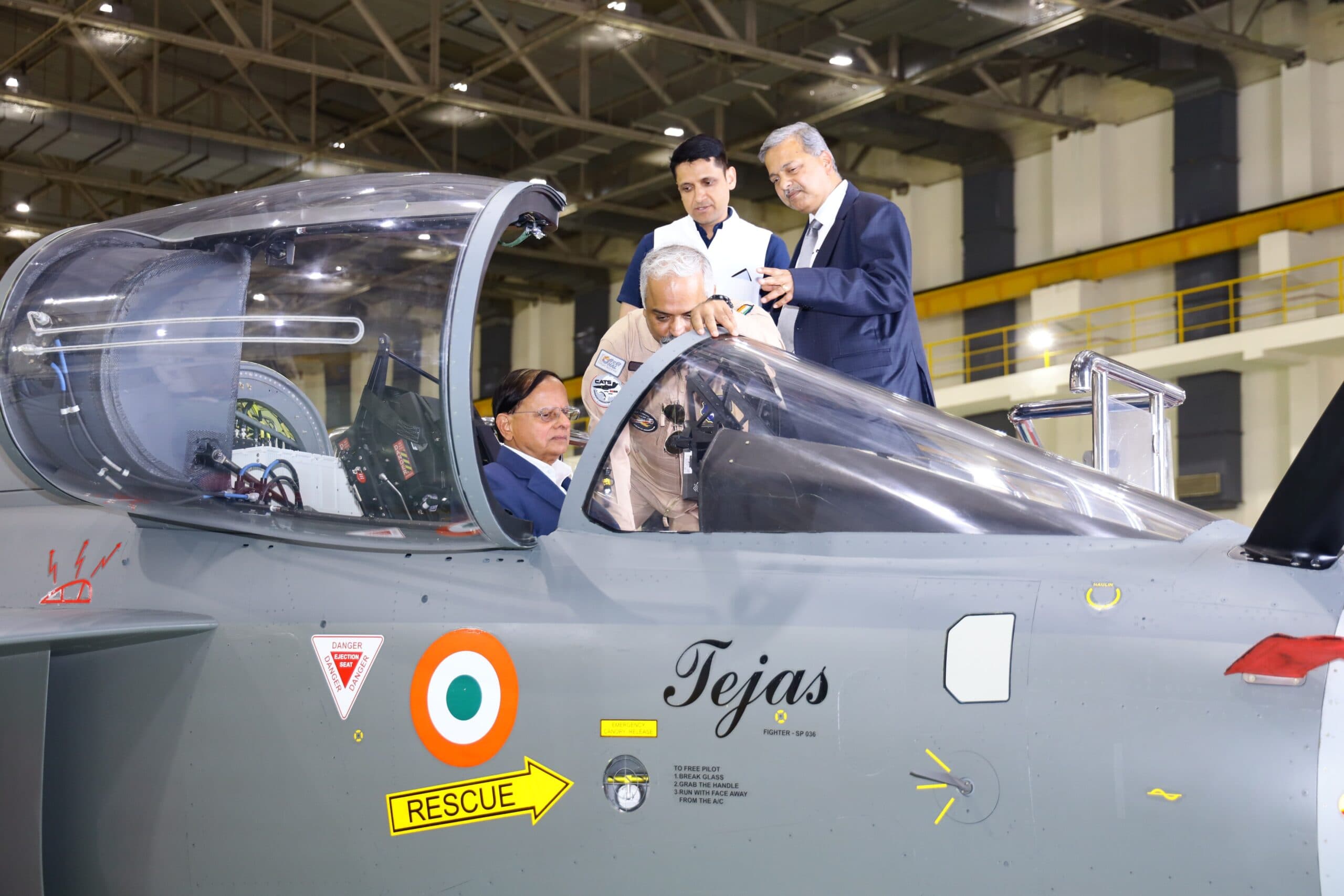 Principal Secretary to the PM Visits Key Indigenous Projects at HAL