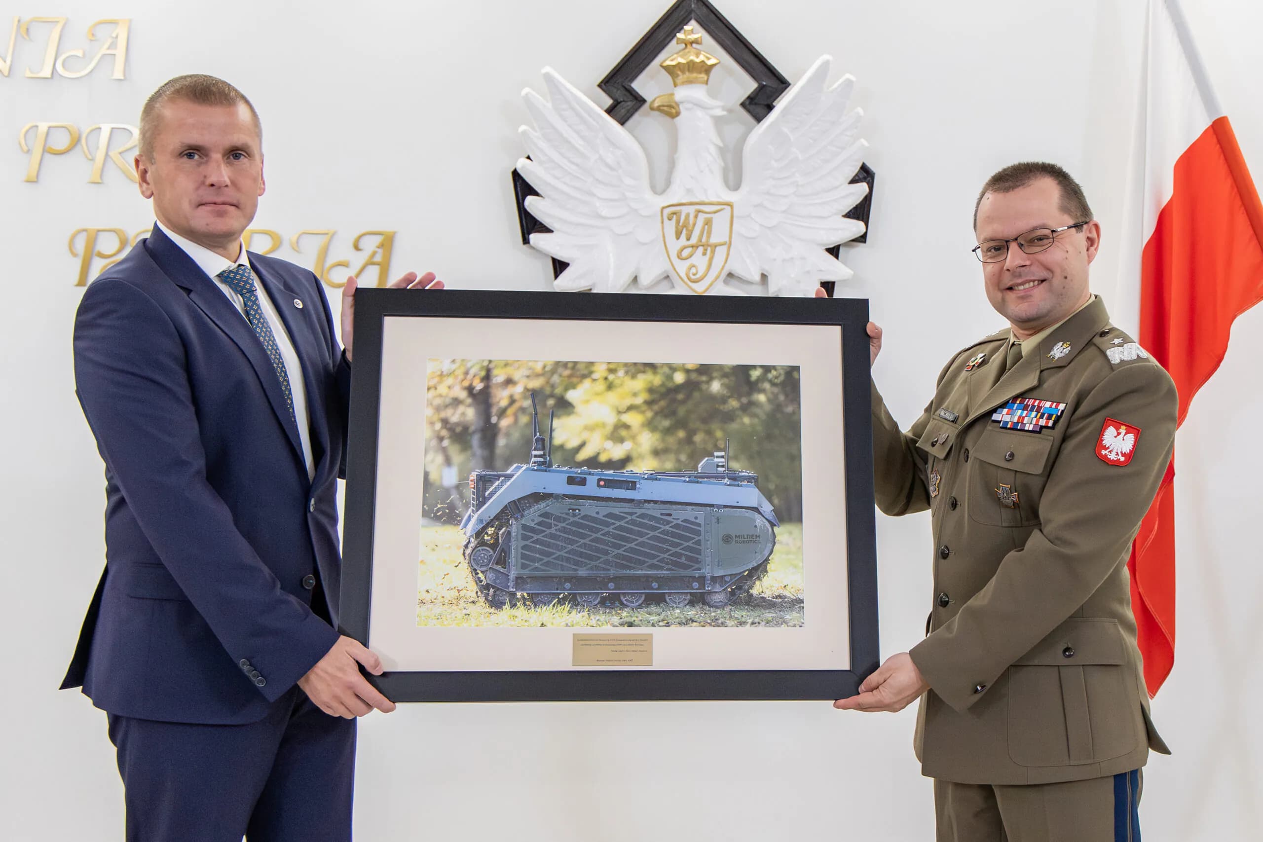 Partnership Between Milrem Robotics and Poland’s Military University of Technology