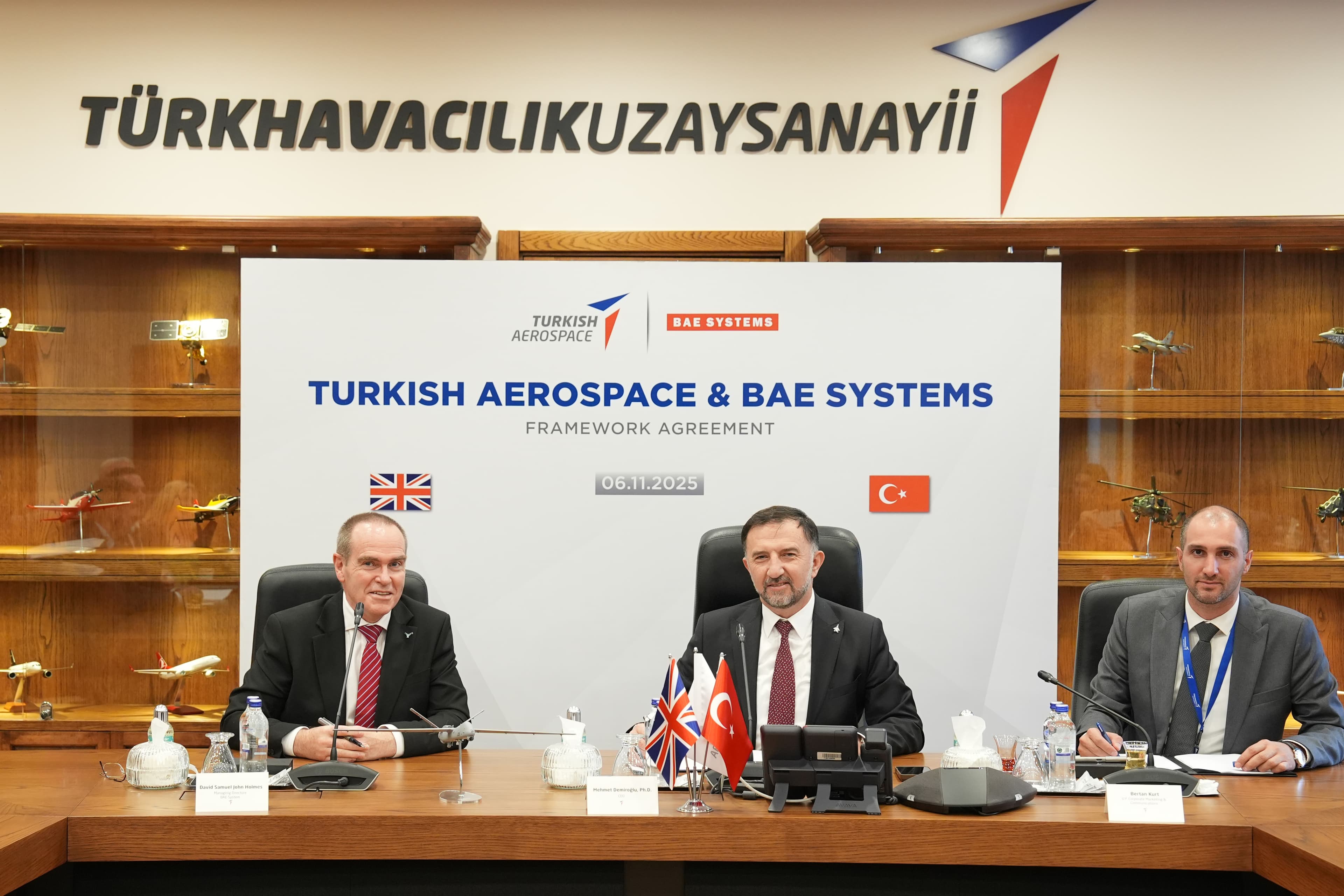 Turkish Aerospace and BAE Systems Sign MOU for Collaboration