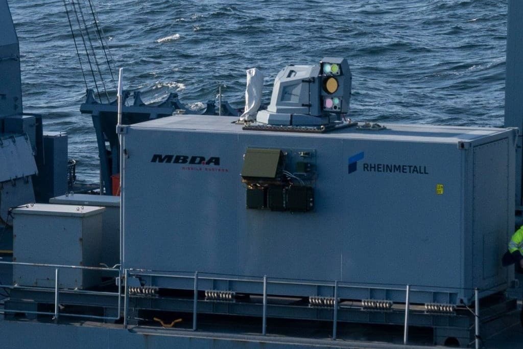 Rheinmetall and MBDA Advance German Navy Laser Weapon Development